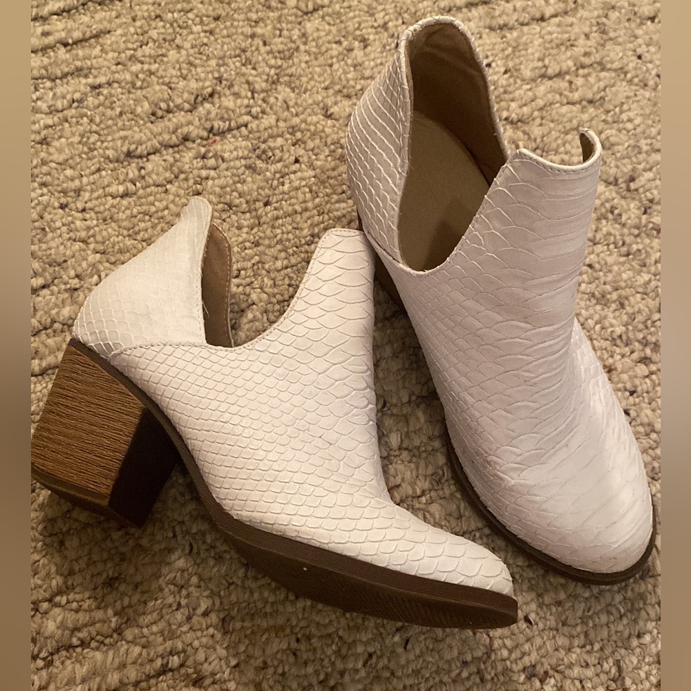 White boots